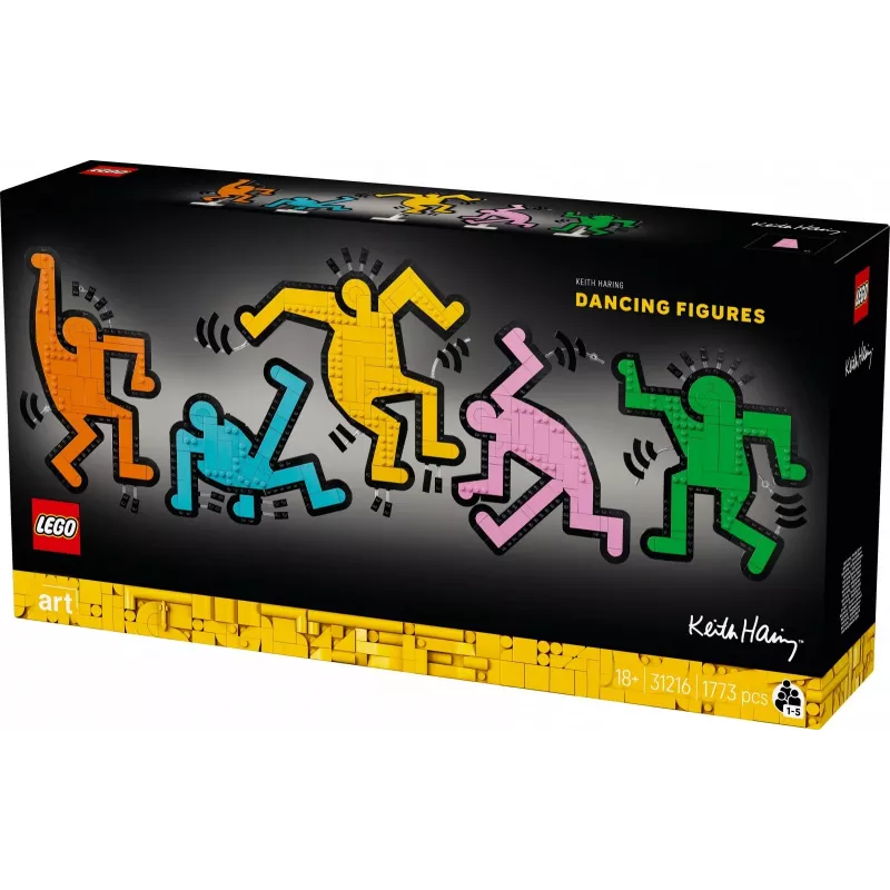 LEGO ART 31216 Keith Haring - Dancing Figures
