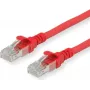 ROLINE - Patch-Cable - RJ-45 (M) to RJ-45 (M) - 1 m - UTP - CAT 6 - Halogen-Free, Moulded, Stranded - Red (21.15.2511)