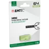USB Flash Drive Emtec D250 Mini 64GB USB Type-A 2.0 Black