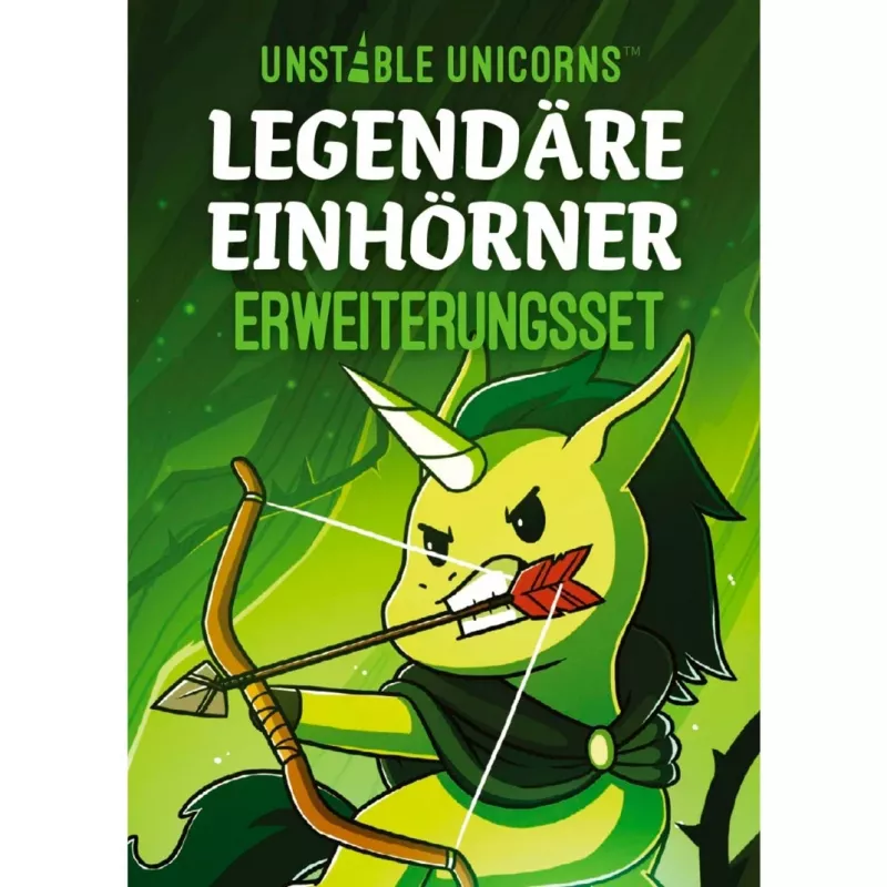 Unstable Unicorns - Legendary Unicorns, Card Game Expansion