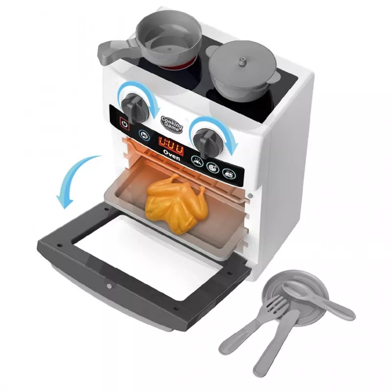 Play kitchen with oven Madej 011191 — compact modern design, child role-play set