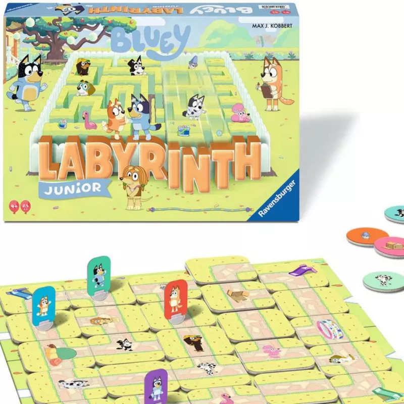 Bluey Junior Labyrinth, Board Game