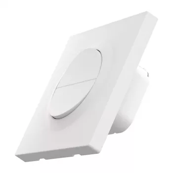 Two-channel ZigBee wall switch Sonoff MINI-ZB2GSL-E — compact in-wall smart switch, two relay channels, no neutral required