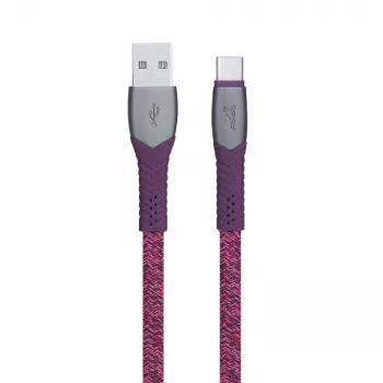 Cable USB-C to USB2 1.2M/RED PS6102 RD12 Rivacase