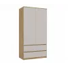 MALWA SS-90 wardrobe Artisan oak/cashmere