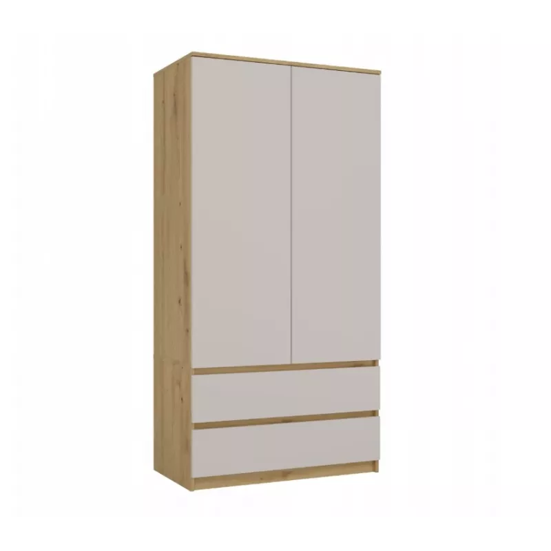 MALWA SS-90 wardrobe Artisan oak/cashmere