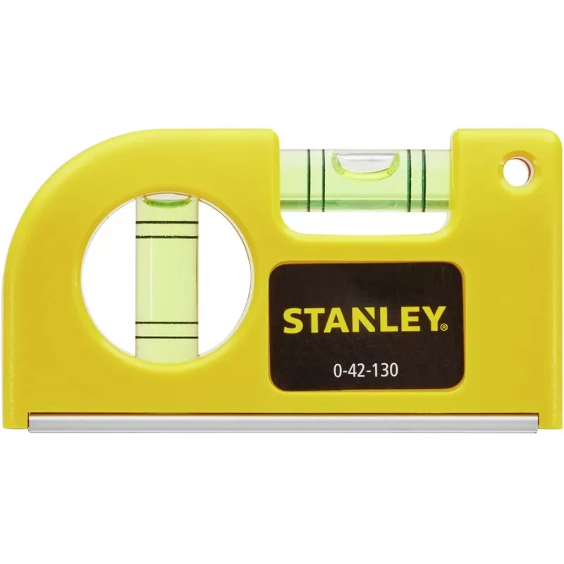 Stanley by Black & Decker 0-42-130 Taschenwasserwaage 8.7 cm 2 mm/m