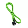 CableMod ModMesh - SATA-Cable - Serial ATA 150/300/600 - SATA (W) right-angled to SATA (W) - 60cm - Light Green (CM-CAB-RSAT-N60KLG-R)