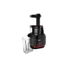 Slow juicer Tefal Juiceo ZC150 — 150 W, 4.5 cm feeding tube, 0.8 L juice & pulp containers, 80 RPM, Black/Red