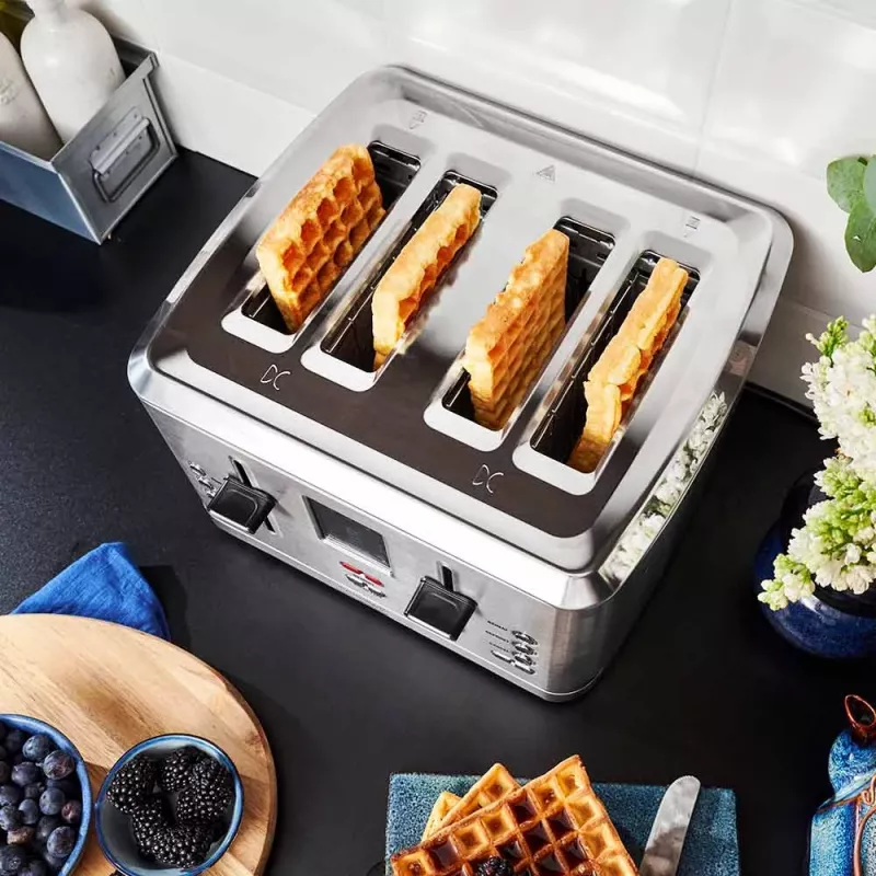 Gastroback Design Digital 4S 4 slice 1900 W Stainless steel