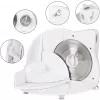 Electric slicer CLATRONIC AS 2958 — 230 V, white, 230×310×280 mm