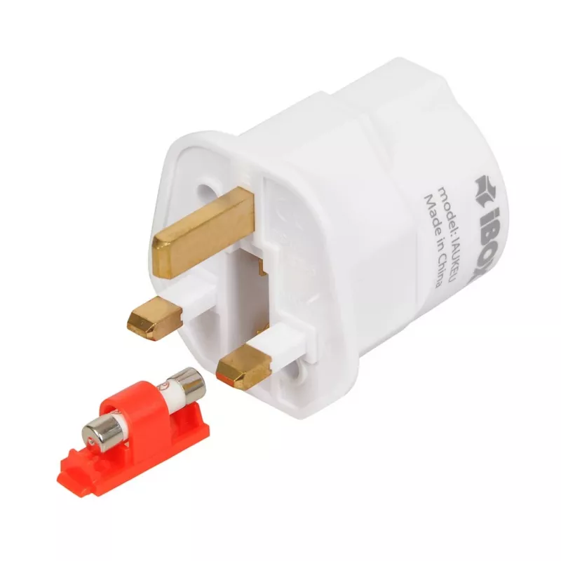 iBOX UK/EU Plug Adapter IAUKEU