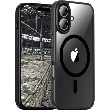 JT Berlin BackCase Pankow Hybrid MagSafe | Apple iPhone 17 | black/transparent | (11159)