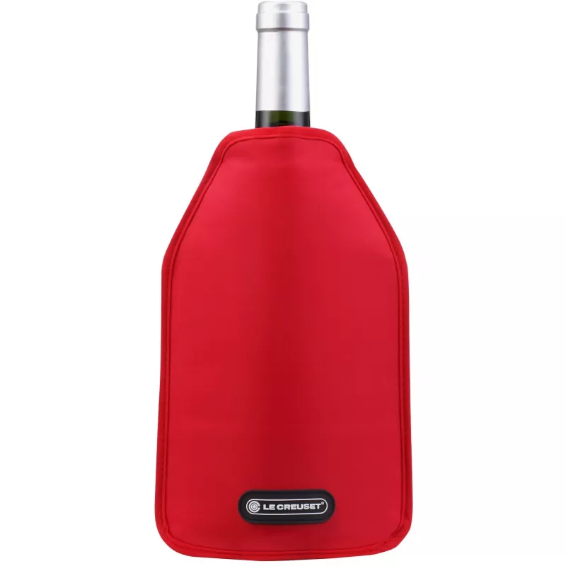 Le Creuset Wine Bottle Cooler Sleeve - Red