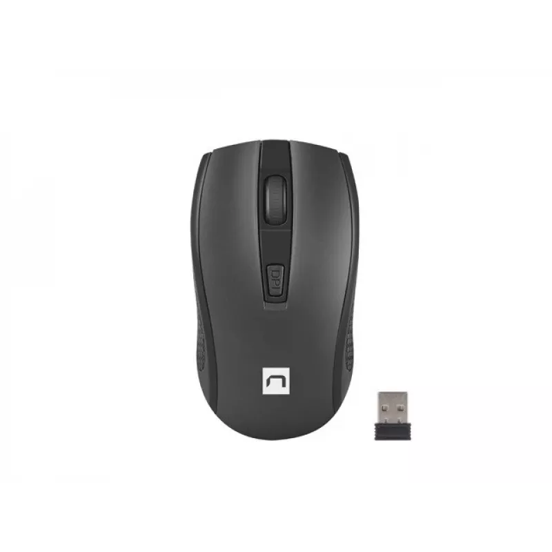 Wired USB Full-size Keyboard and Mouse set NATEC SQUID — QWERTY US International, 105 keys, Black, 1600 DPI mouse