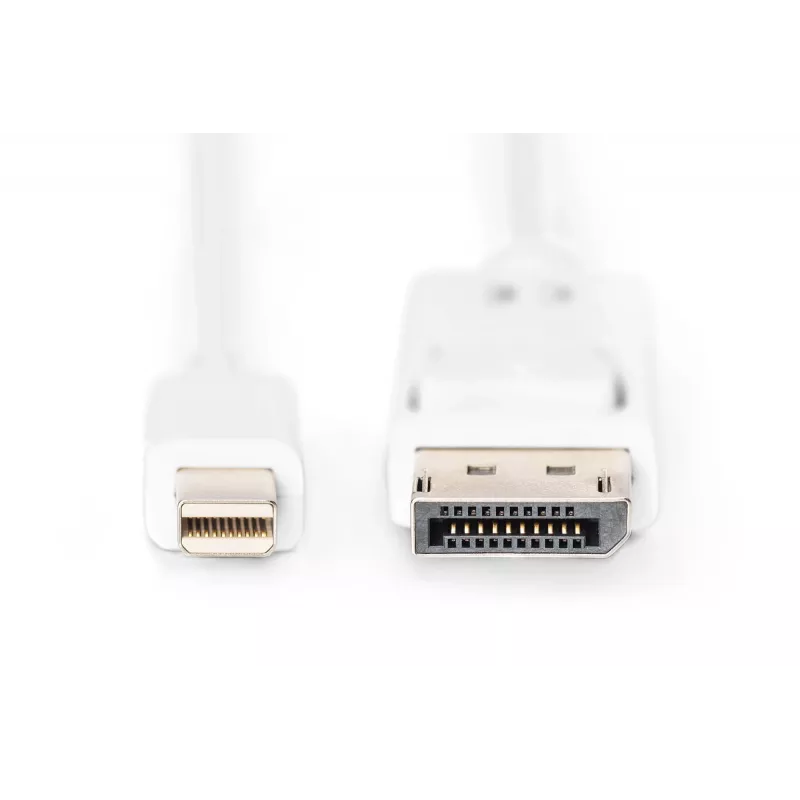 DisplayPort Connection Cable Digitus AK-340102-010-W
