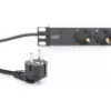 Aluminium Outlet Strip Digitus DN-95411 3 Safety Outlets 2m