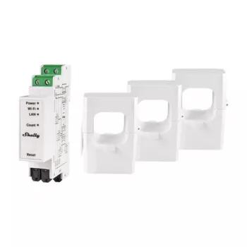 Energy cost meter AC Shelly Pro 3EM-400A 400 A 50-60 Hz