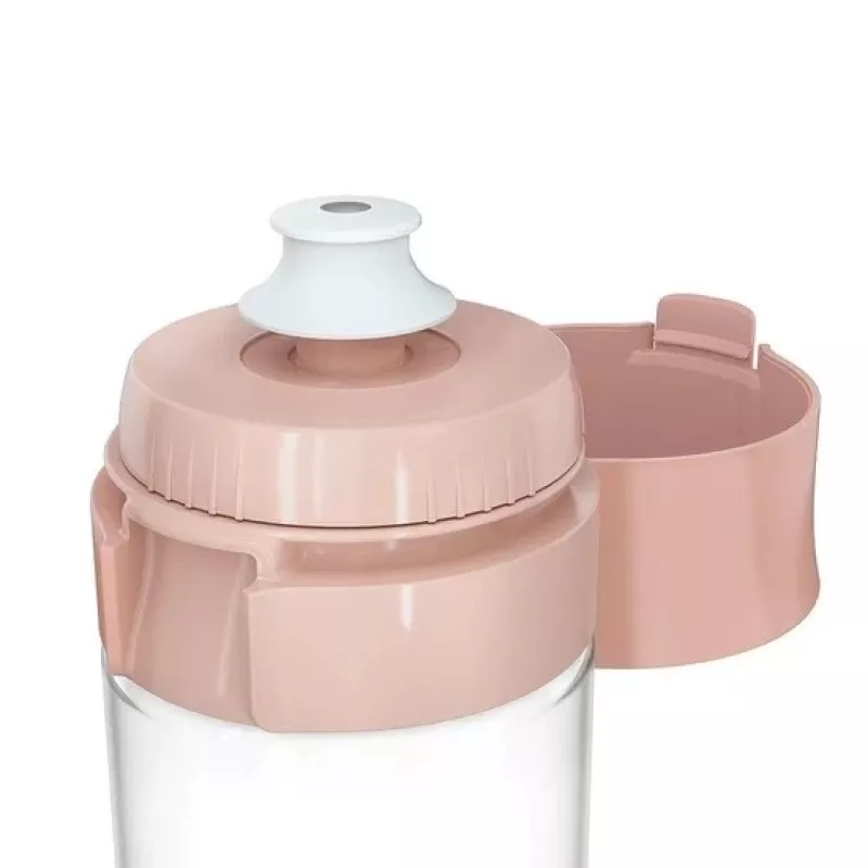 Filtering Bottle BRITA Vital Peach 600 ml with BRITA MicroDisc filters (5 discs)