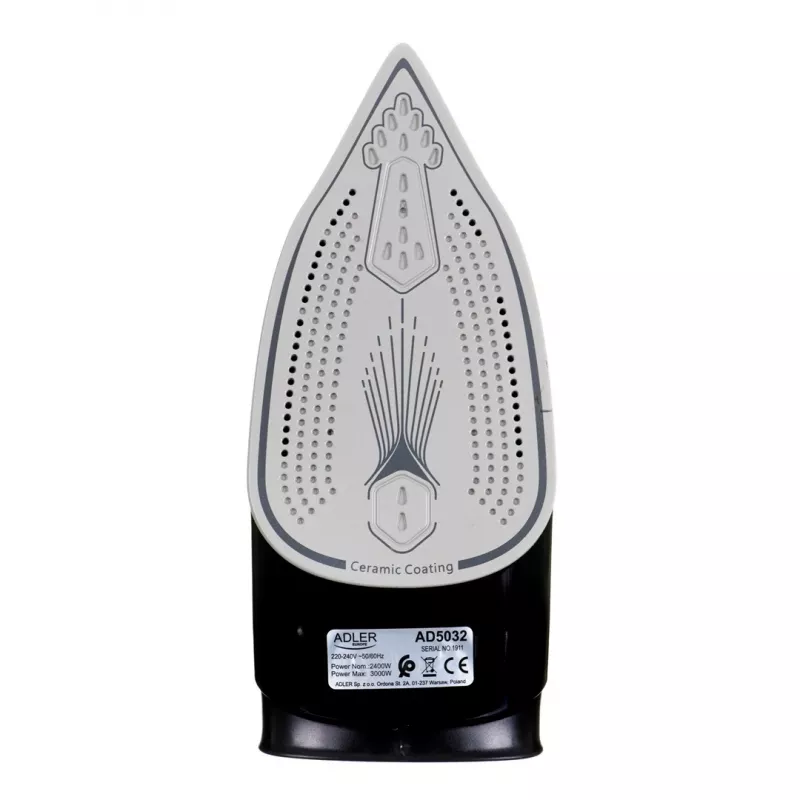 Adler AD 5032 Steam Iron, 3000 W, Blue