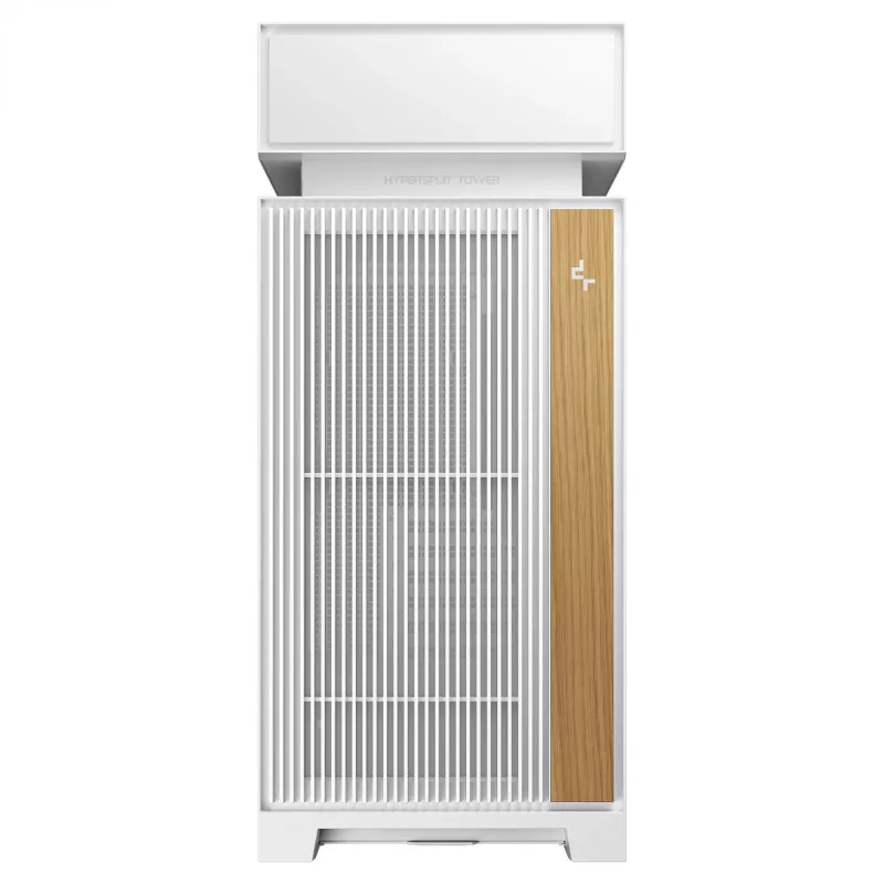 Desktop PC case DeepCool CL6600 WH — white, supports ATX/PS2/SFX/SFX-L PSUs, 140 mm front, 120/140 mm top/rear, 2.5 inch & 3.5 inch drives
