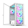 PC Case Montech X3 GLASS Midi Tower White