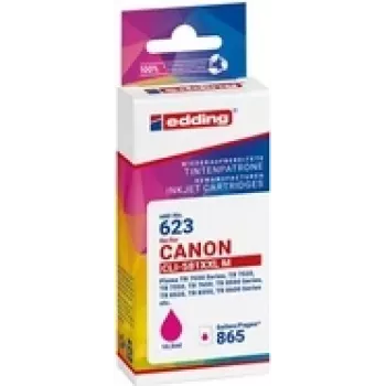 edding EDD-623 magenta printer cartridge compatible with Canon CLI-581XXL M