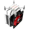 Xilence I402 Processor Cooler 9.2 cm Black, Red, Silver