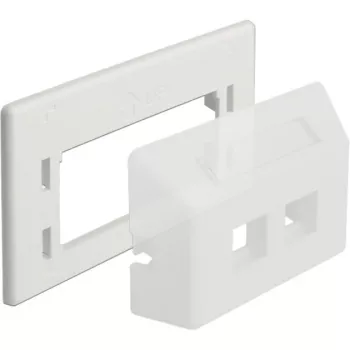 Keystone adapter plate, Mounting/Montage (White)