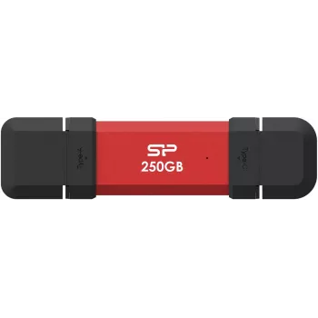 Portable SSD Silicon Power DS72 250GB, USB-C/USB-A 3.2 Gen 2