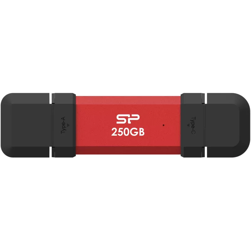 Portable SSD Silicon Power DS72 250GB, USB-C/USB-A 3.2 Gen 2