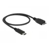 USB Cable DeLOCK 0.5m USB3.1 C - MicroUSB3.1 B