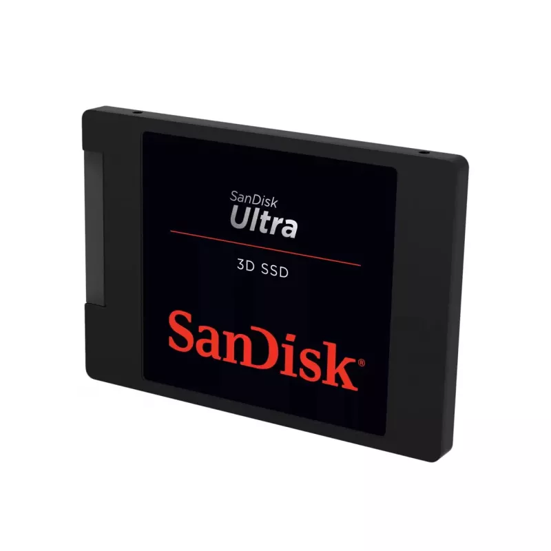 SanDisk Ultra 3D - SSD - 500GB - intern - 2.5 (6,4 cm) - SATA 6Gb/s (SDSSDH3-500G-G26)