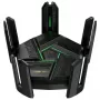 Tabletop wireless router RUIJIE RG-EW7200BE PRO — Dual-band Wi‑Fi 7 (2.4/5 GHz), 5765 Mbps, 9x RJ-45 LAN (10/100/1000/2500), USB, black