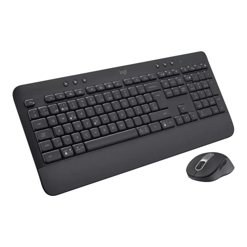 Logitech Signature MK650 Combo for Business Belgian Full-size Wireless Keyboard and Mouse