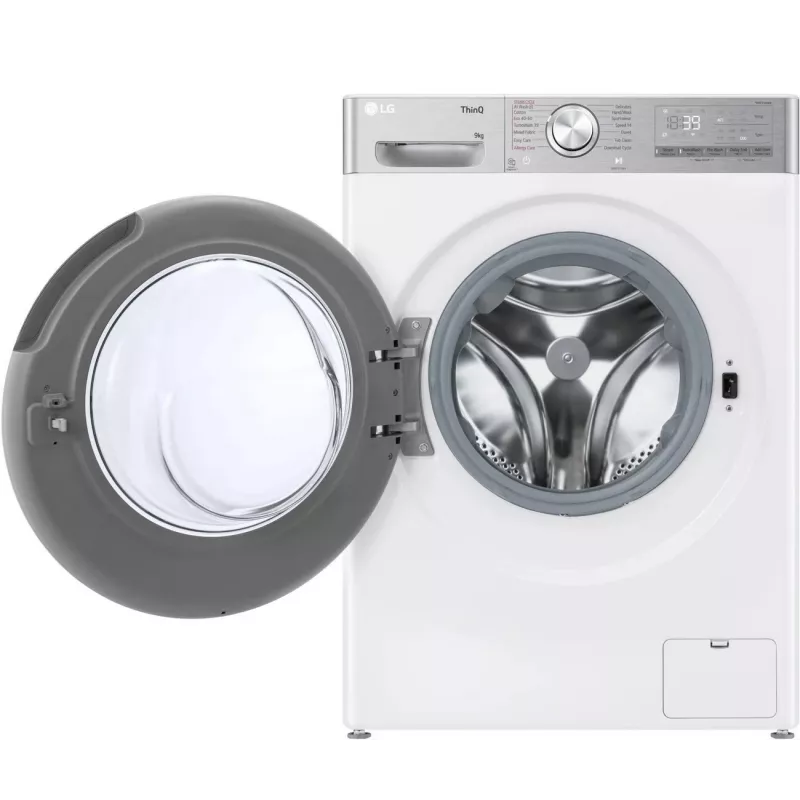 LG F2WR909P3W Washing machine, 9kg, 47.5cm, 1200RP