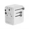 Travel adapter GEMBIRD TPA-2A3C70-01-W — Type I plug, 3× USB-C (70W), 2× USB-A (18W), 100–250V, white