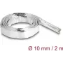 Cable Sleeve DeLOCK Glass Fiber Aluminium 2m x 10mm