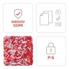 Paper shredder HSM 1033121 particle-cut 2 x 15 mm, 23 cm working width, 26 L basket, white