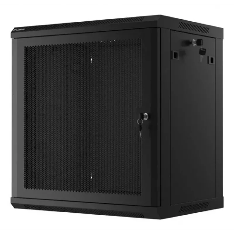 Wall mounted rack Lanberg WF01-6412-23B 12U Black IP20