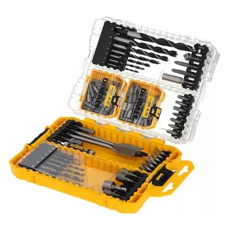 DeWalt set of 100 Pozi screws — fasteners kit, assorted sizes for wood and metal applications