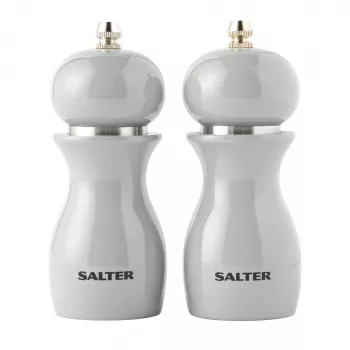 Salt and pepper mills Salter 7613 GYXR, grey gloss finish