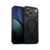 Crong Hybrid Frost MAG Cover Case with MagSafe for iPhone 17 Pro Max Frosted Black