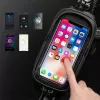 Rockbros B68-1 Bike frame bag Phone pocket 1.7l Black