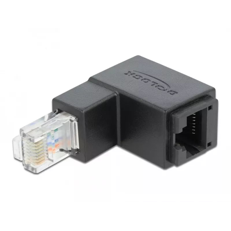 Adapter RJ45 plug downwards angled DeLOCK 86423