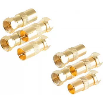 Coaxial Connector ShiverPeaks BS15-301114 4 pc(s)