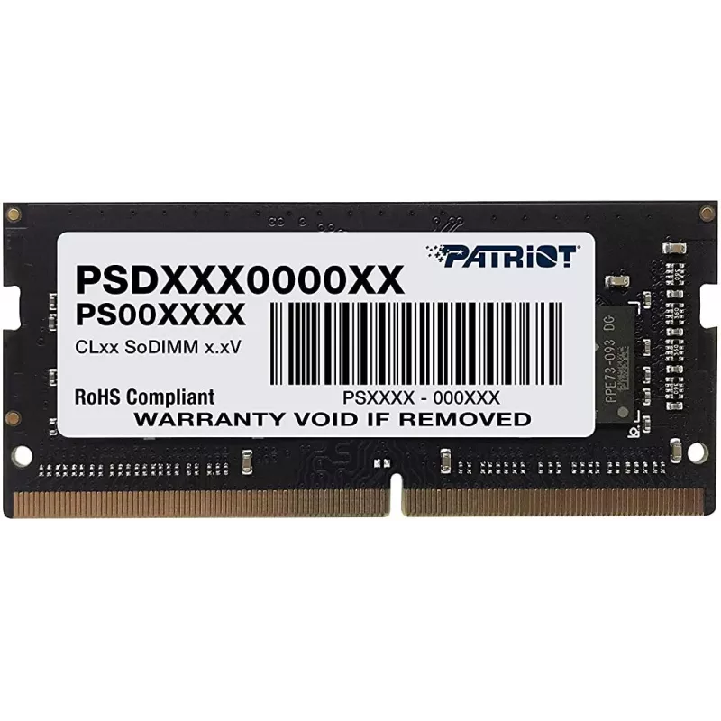 Laptop memory module PATRIOT PSD48G213381S 8 GB DDR4 2133 MHz 260-pin SO-DIMM 1.2V