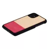 Smartphone case man and wood for iPhone 11 — black, mismatched design