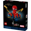 LEGO Marvel collectible bust Iron Spider-Man 76326, 379 pieces, 18+ display model, 170×200×110 mm
