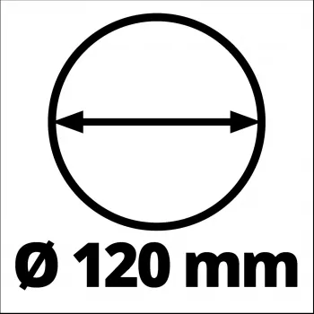 Drill bit Einhell 3437010 12 cm diameter 800 mm length